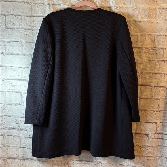 🔵H&M Elegant Navy Blue Patch Pocket Jacket - Picture 8 of 10